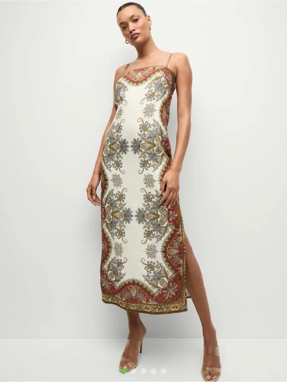 Veronica Beard Petra Linen Maxi